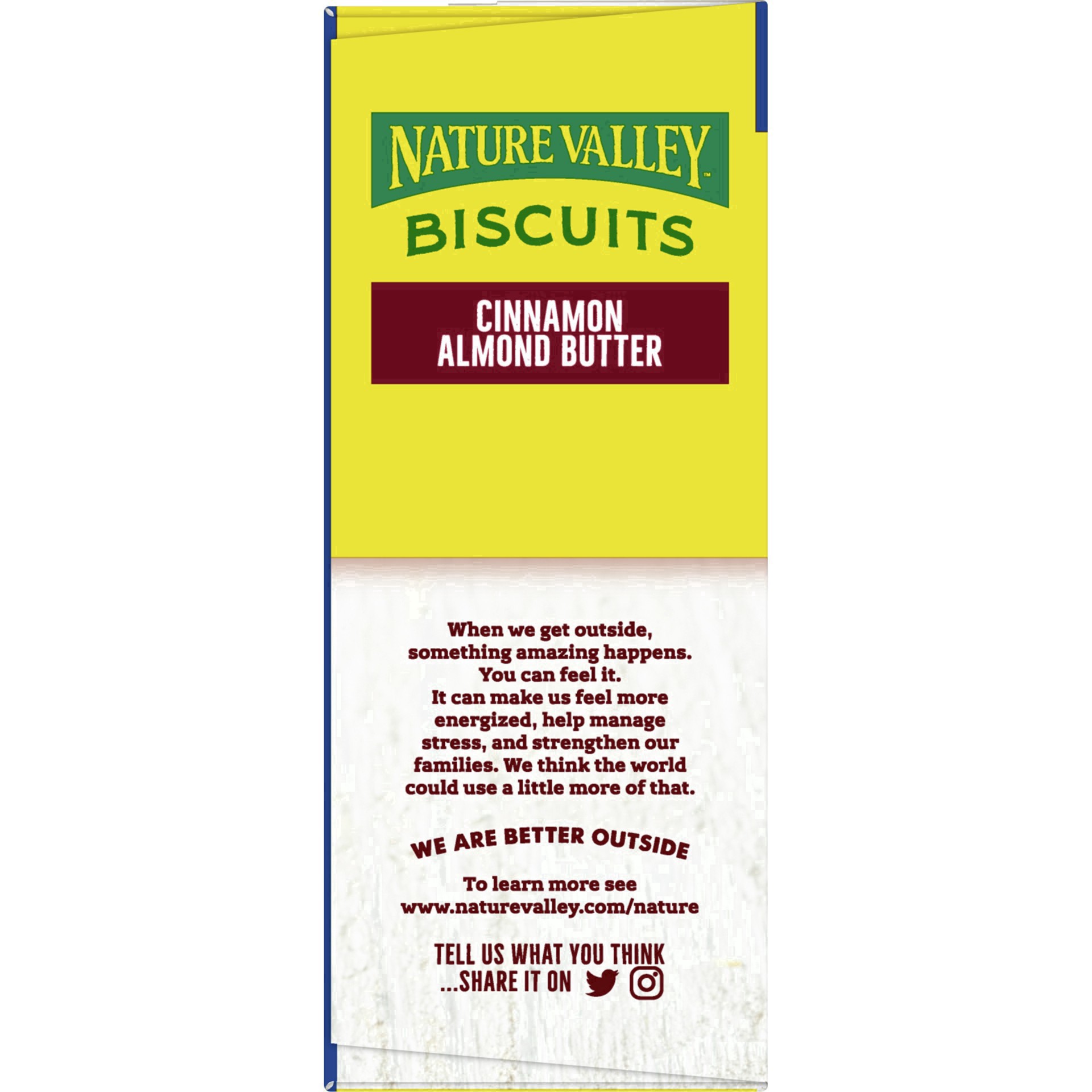 slide 35 of 134, Nature Valley Biscuit Sandwiches, Cinnamon Almond Butter, 10 ct, 13.5 OZ, 10 ct