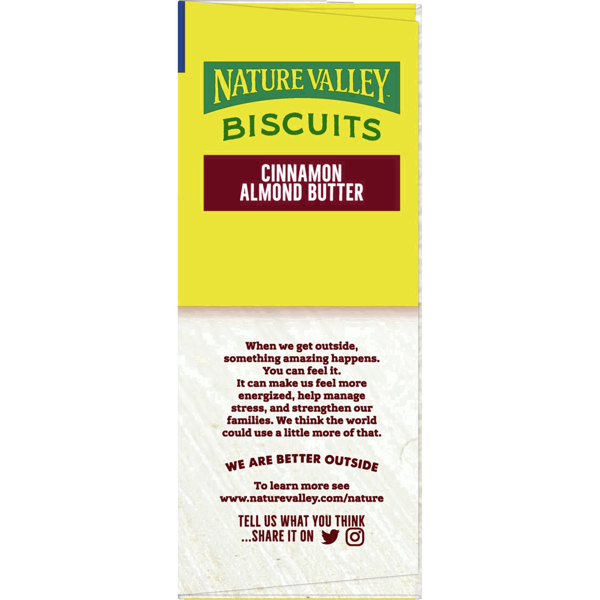 slide 110 of 134, Nature Valley Biscuit Sandwiches, Cinnamon Almond Butter, 10 ct, 13.5 OZ, 10 ct