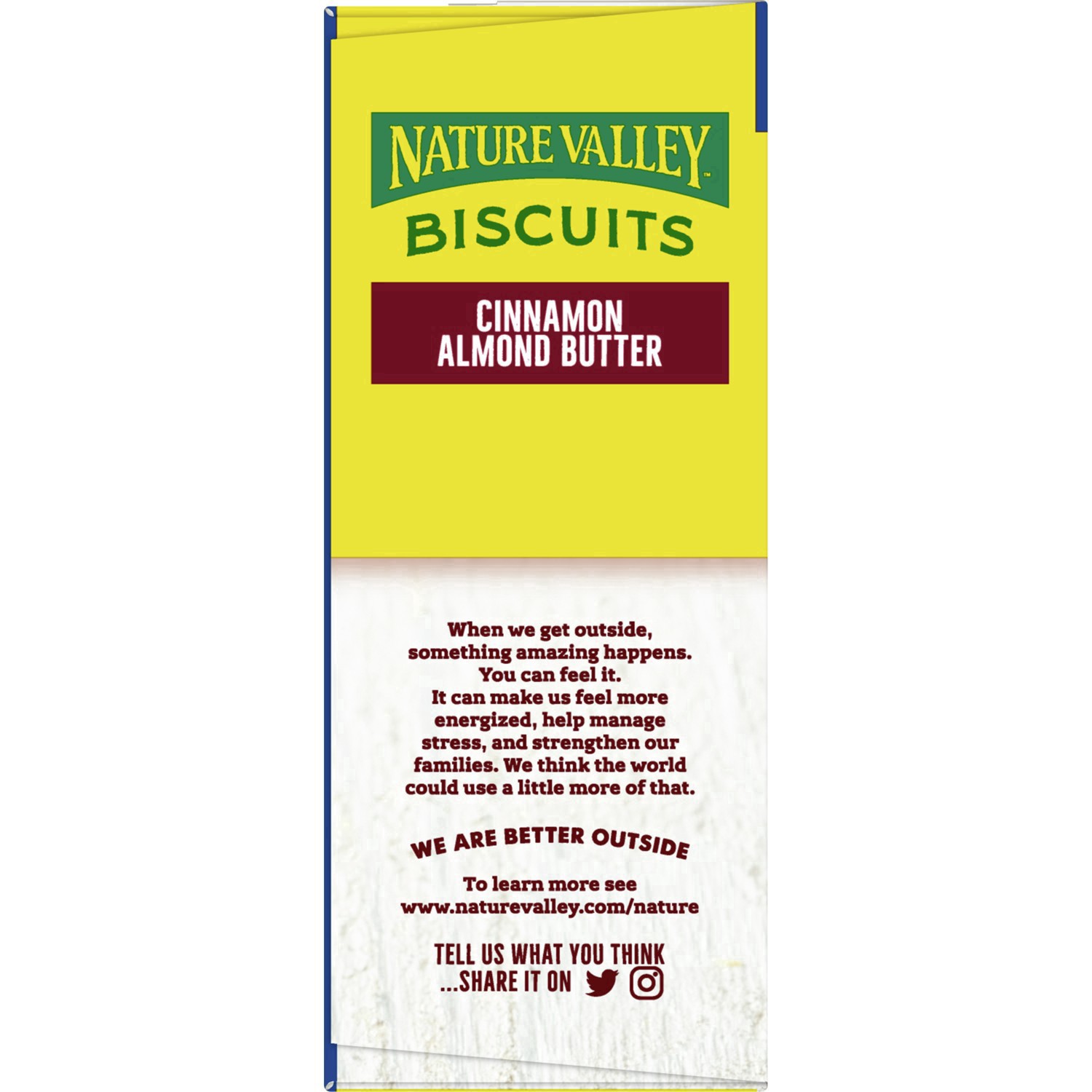 slide 91 of 134, Nature Valley Biscuit Sandwiches, Cinnamon Almond Butter, 10 ct, 13.5 OZ, 10 ct