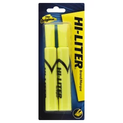 Hi-Liter Hi Liter The Original Dennison Fluorescent Yellow Hi-Lighter