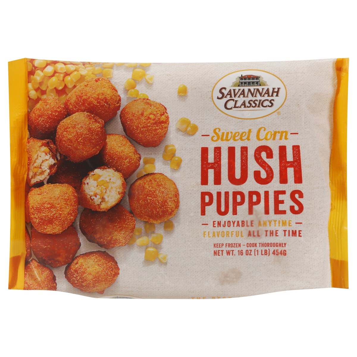 slide 1 of 11, Savannah Classics Sweet Corn Hush Puppies 16 oz, 16 oz