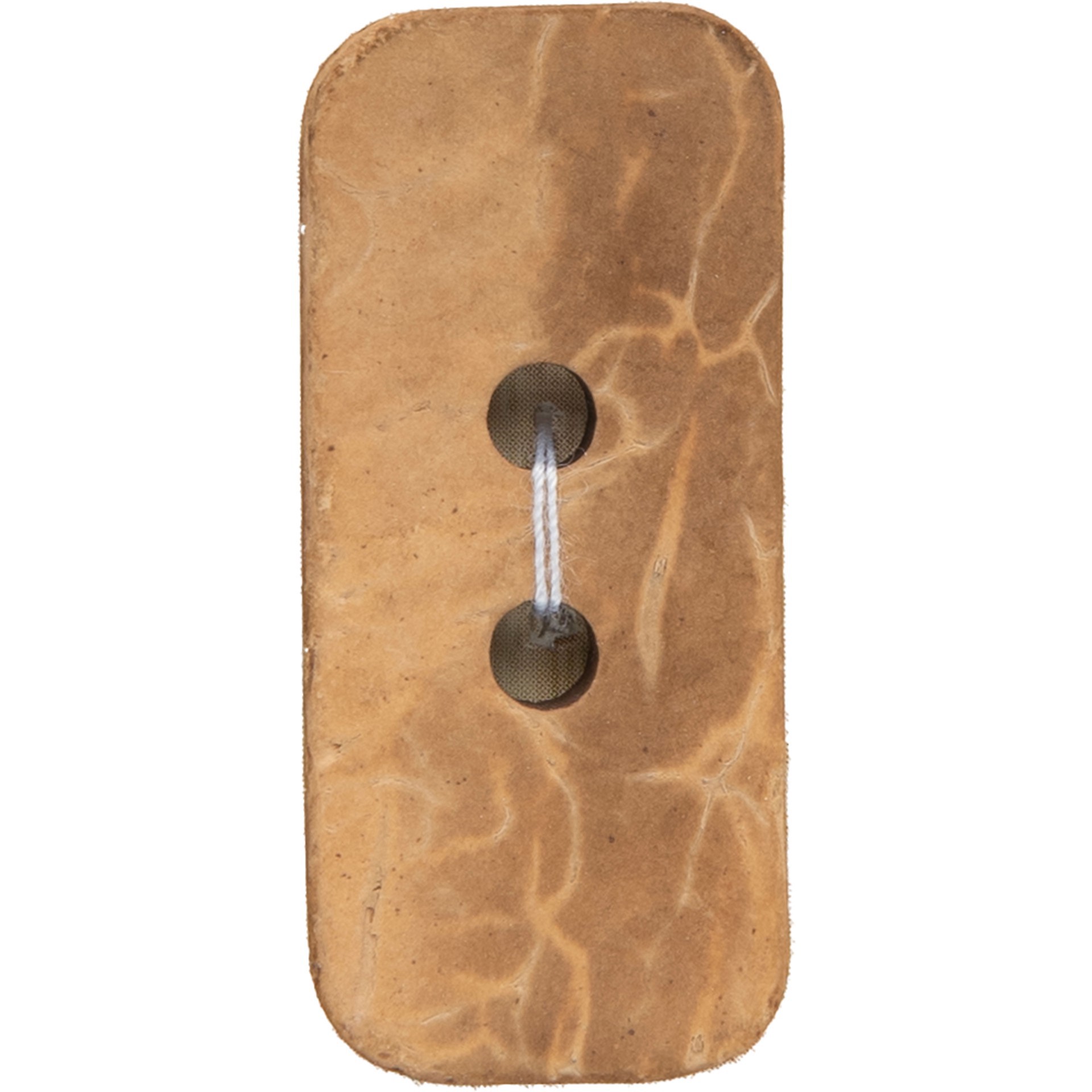 slide 2 of 3, Blumenthal Lansing Organic Elements 1 1/2" Rectangular Coconut Button, 1 1/2 in
