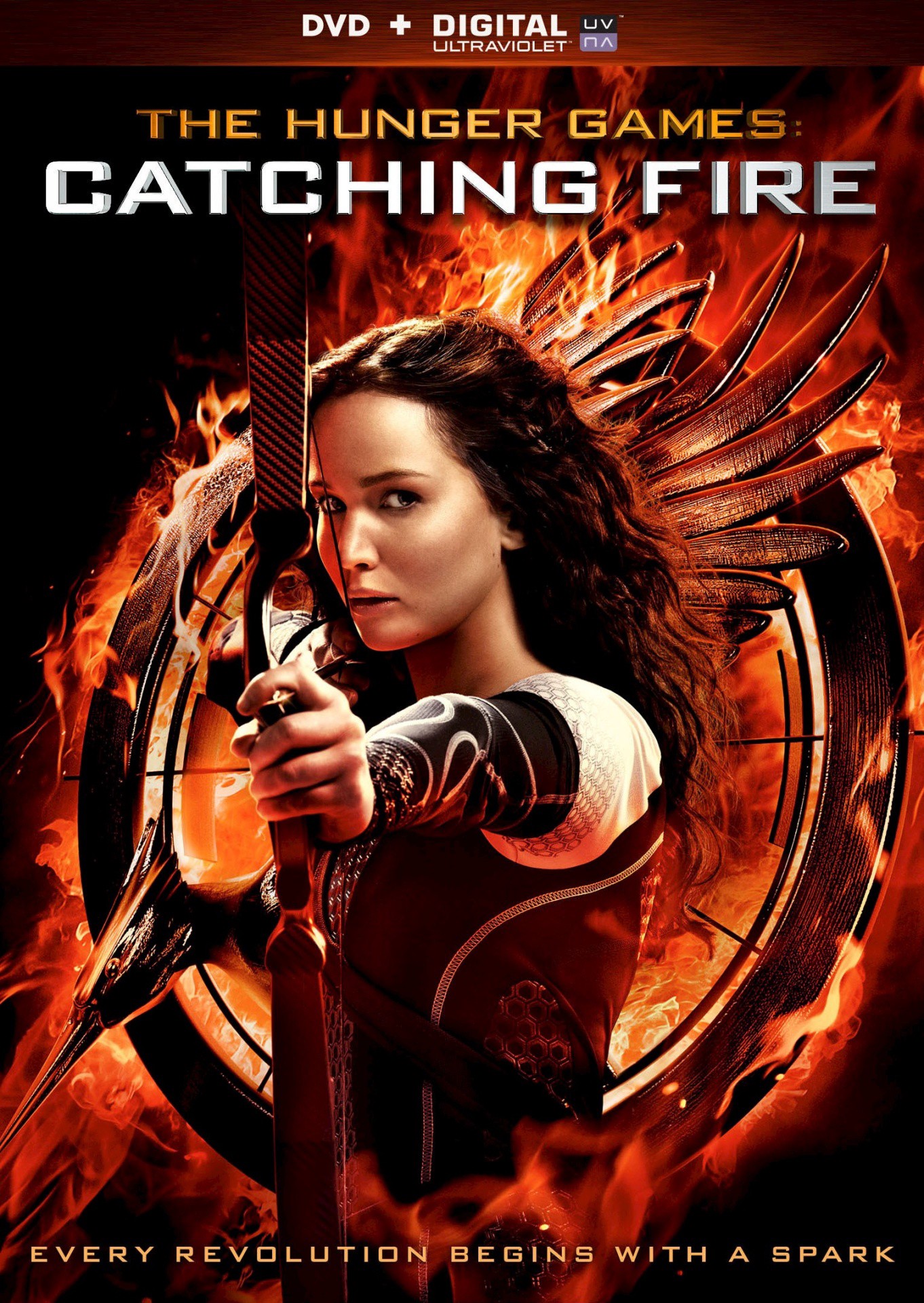 slide 1 of 1, Lionsgate The Hunger Games: Catching Fire (DVD + Digital), 1 ct