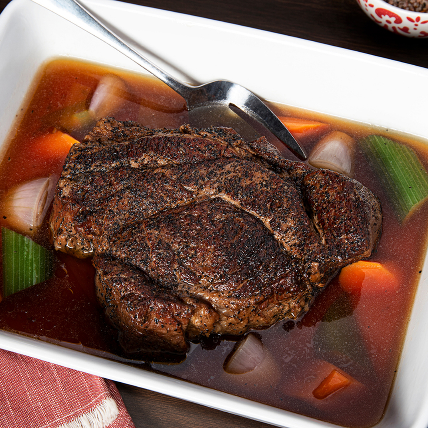 slide 2 of 2, Certified Angus Beef Chuck Shoulder Roast, per lb