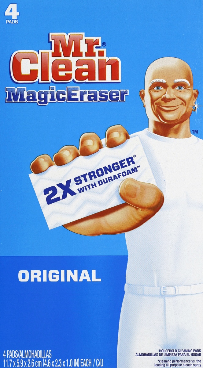 slide 4 of 5, Mr. Clean Magic Eraser 4 ea, 4 ct