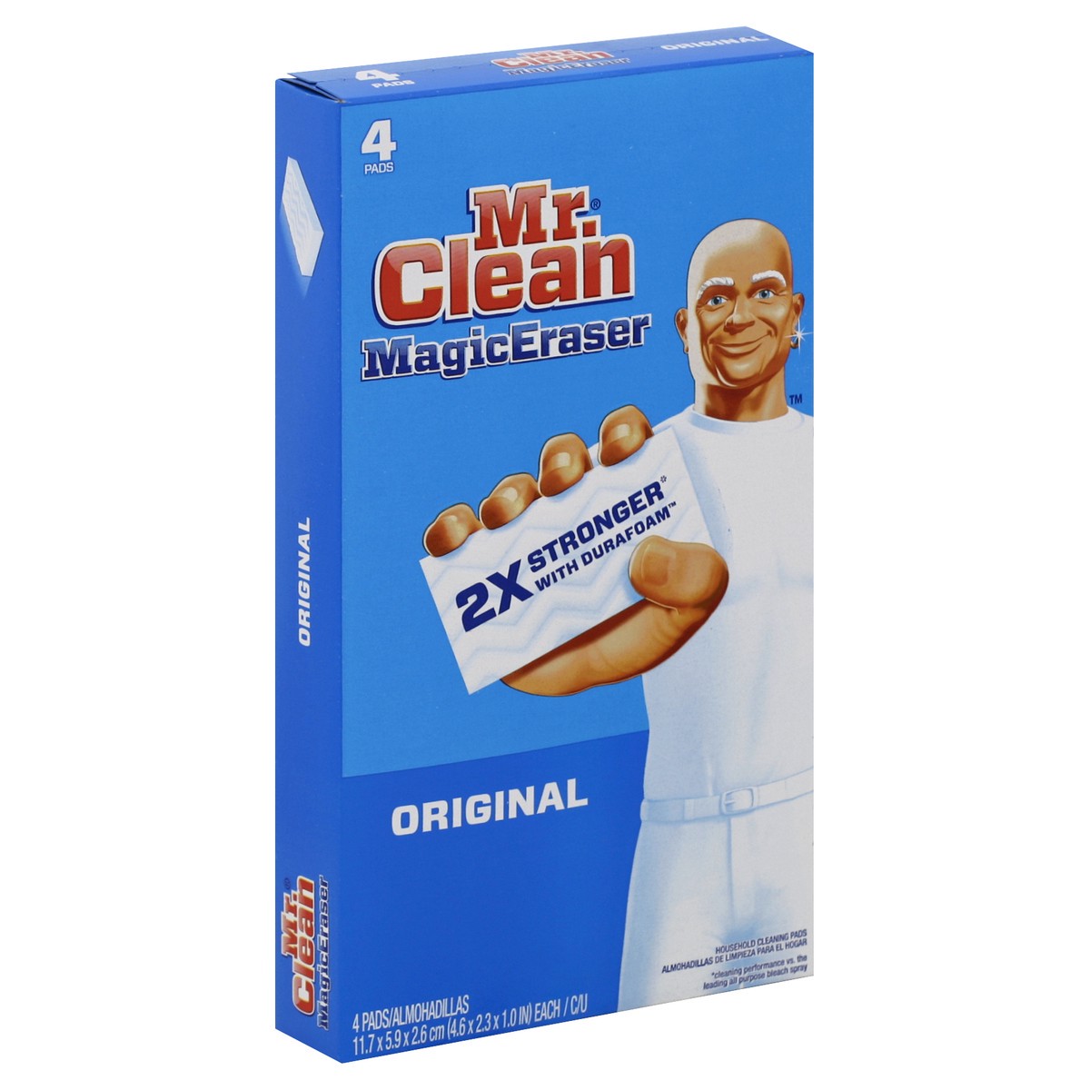 slide 1 of 5, Mr. Clean Magic Eraser 4 ea, 4 ct