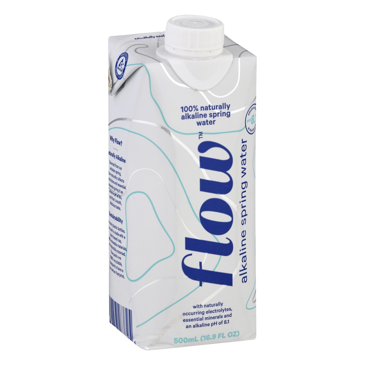 slide 2 of 9, Flow Alkaline Spring Water 500 ml, 16.9 oz