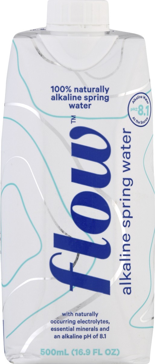 slide 6 of 9, Flow Alkaline Spring Water 500 ml, 16.9 oz