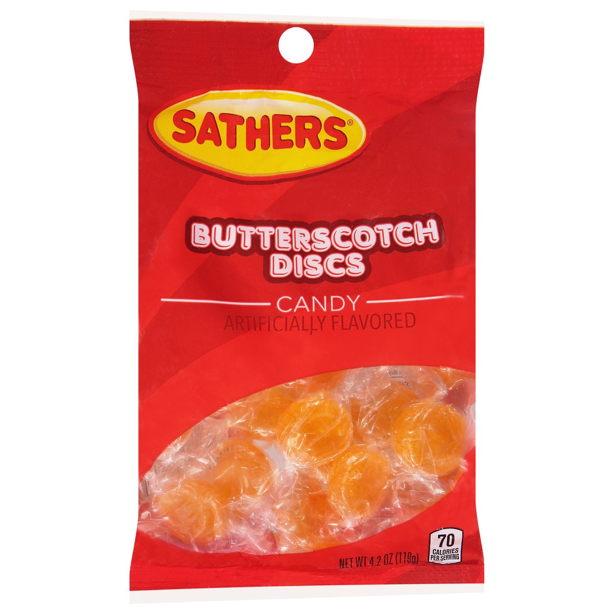 slide 4 of 12, Sathers Butterscotch Discs Candy 4.2 oz, 4.2 oz