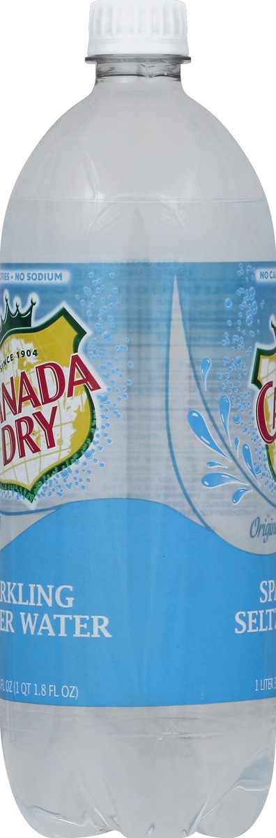 slide 4 of 4, Canada Dry Seltzer Water - 33.8 oz, 33.8 oz