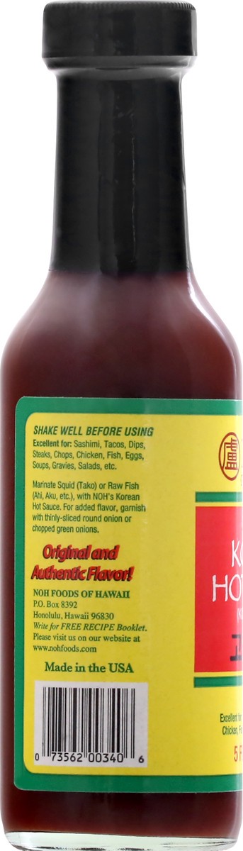 slide 3 of 12, NOH Noh Korean Hot Sauce, 5 oz