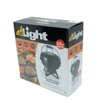 slide 4 of 29, Prolight 14 Portable Kettle Charcoal Grill, 14 in