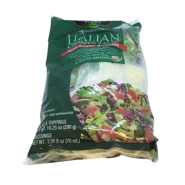 slide 1 of 5, Taylor Farms Italian Chopped Salad With Salami And Cheese, 12.7 oz