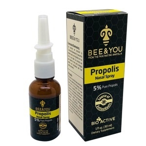 slide 1 of 1, Bee&You Propolis Nasal Spray, 1 Oz, 1 oz