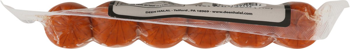 slide 10 of 13, Deen Halal Hot Smoked Hot Smoked Turkey Sausage 16 oz, 16 oz