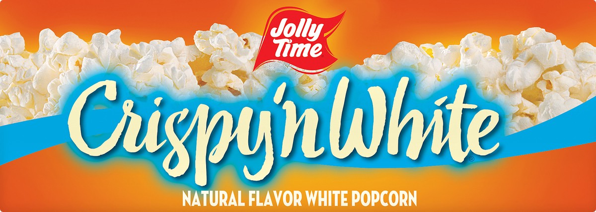 slide 7 of 7, Jolly Time Crispy N White Microwave Popcorn, 21 oz