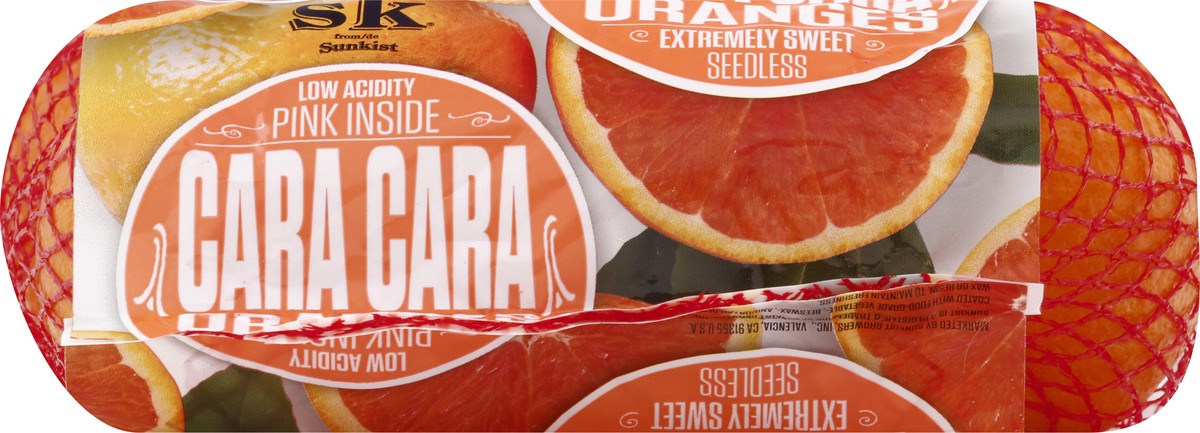 slide 10 of 10, Sunkist Cara Cara Extremely Sweet Seedless Oranges 3 lb, 3 lb