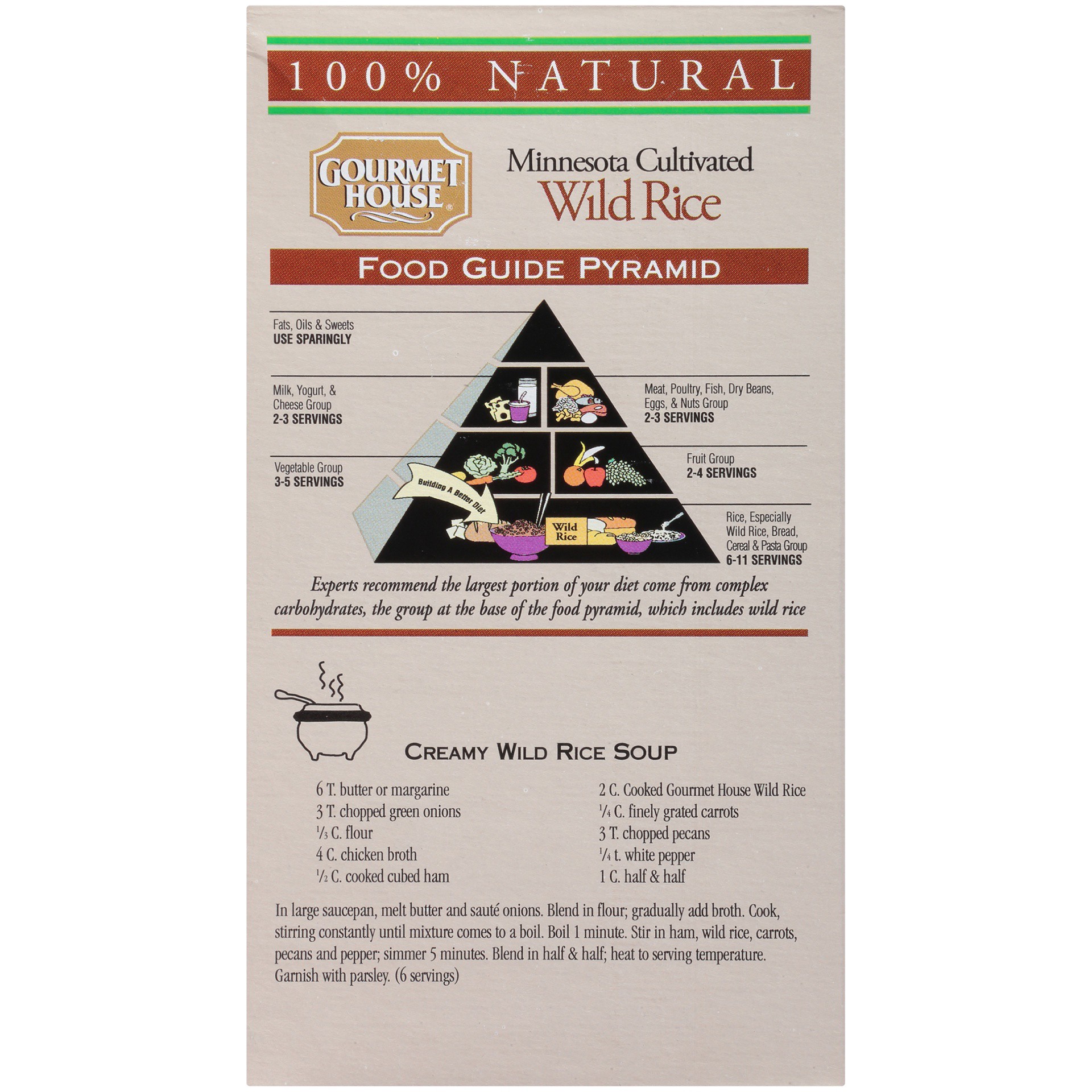 slide 3 of 8, Gourmet House Minnesota Cultivated Wild Rice, 6 oz
