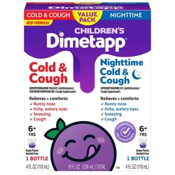 Dimetapp Children's Cold & Cough And Nighttime Value Pack
