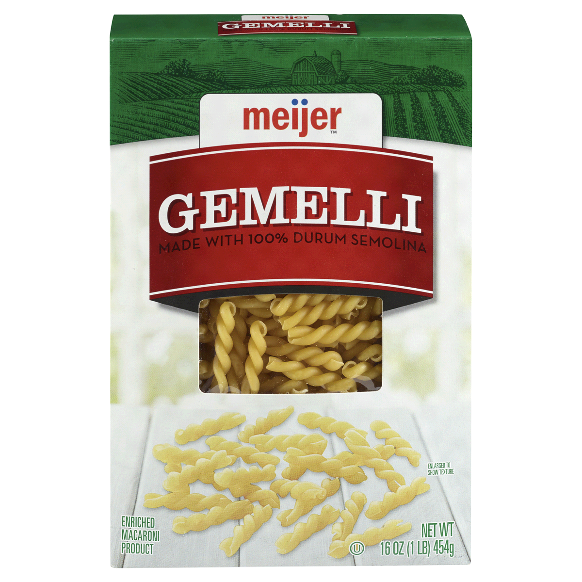 slide 1 of 3, Meijer Pasta Gemelli, 16 oz
