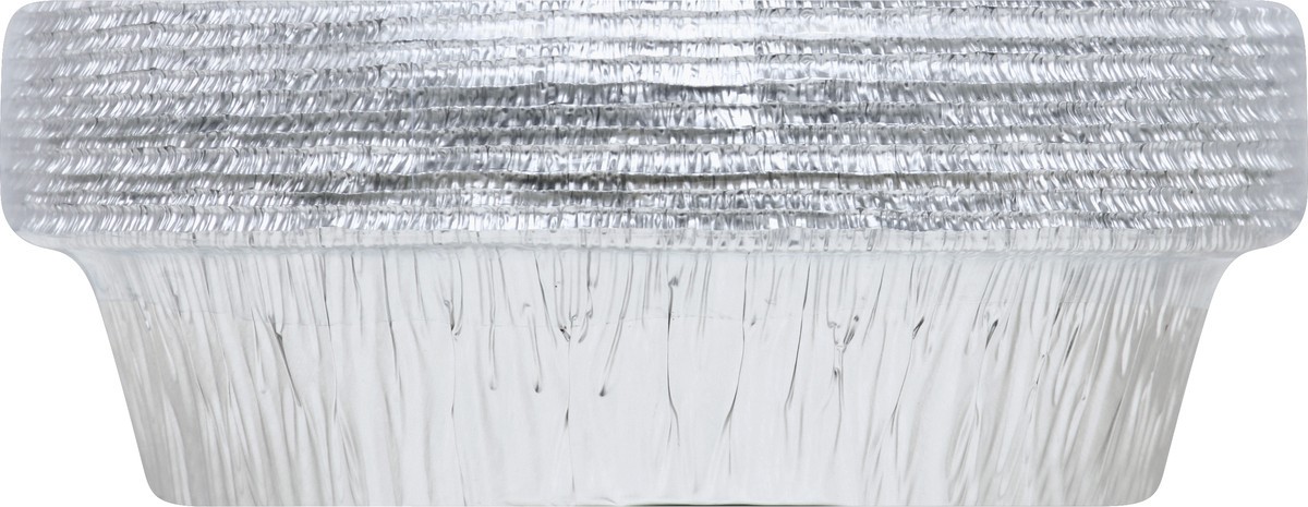 slide 6 of 6, First Street 6.5In Round Container W/Dome Lid, 10 ct