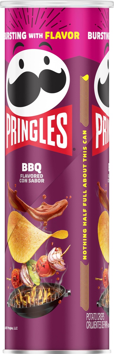 Pringles Potato Crisps Chips, Lunch Snacks, BBQ 5.5 Oz | Shipt