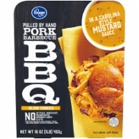 slide 1 of 1, Kroger Carolina Mustard BBQ Pulled Pork, 16 oz