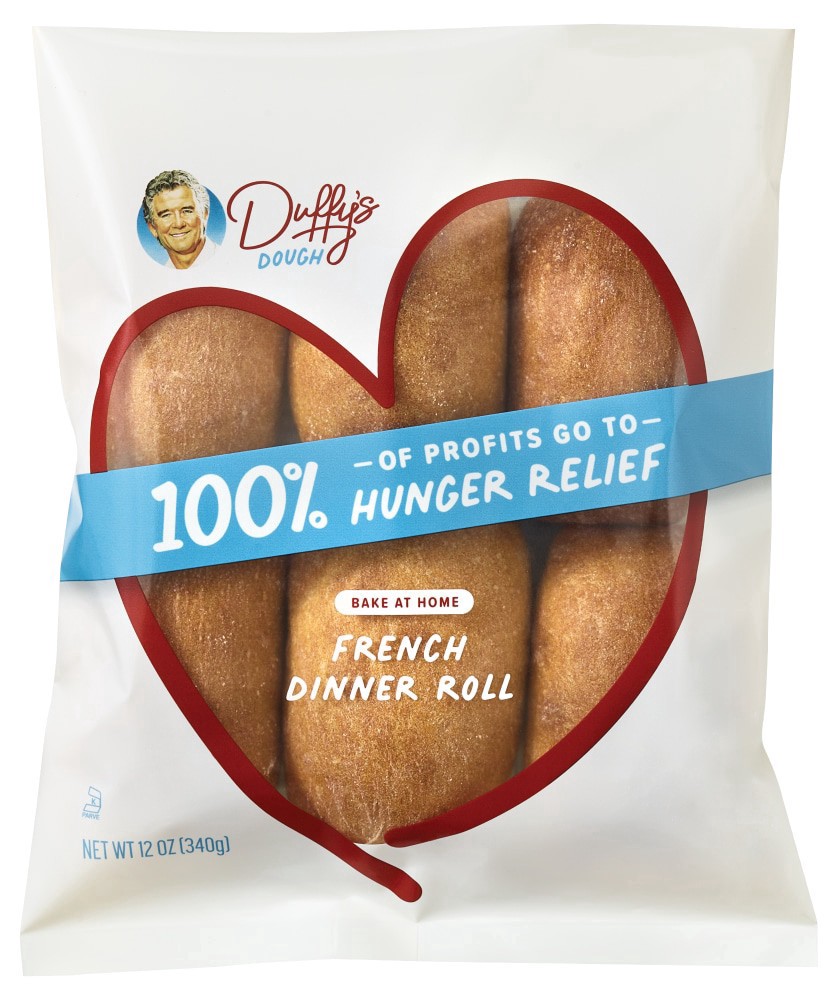 slide 1 of 3, Duffy's Dough French Dinner Roll, 12 oz