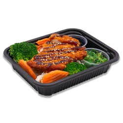 Nori Sushi Pork Katsu Bento Box Serving