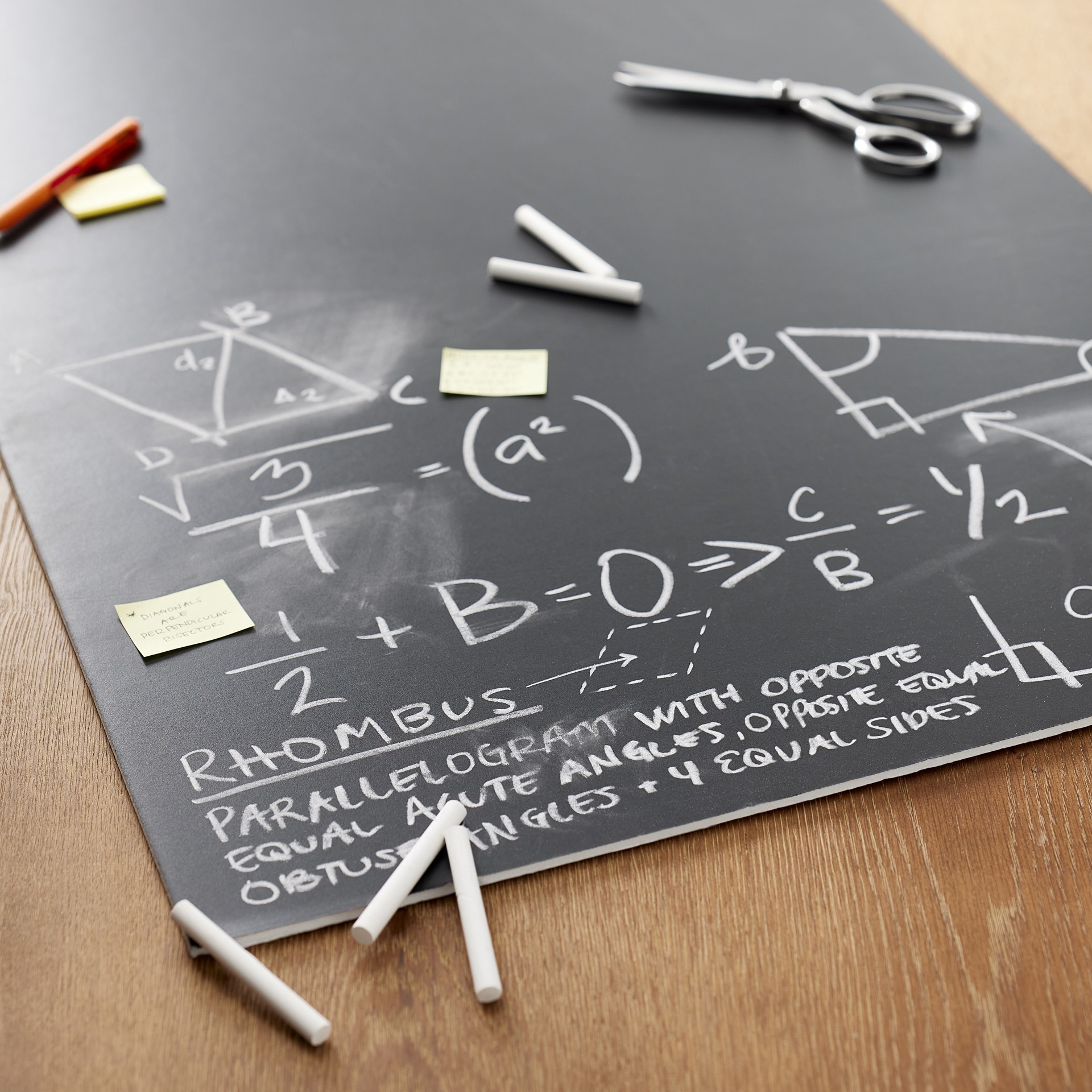 slide 2 of 2, 24" X 36" Chalk Foam Board, 24 in x 36 in