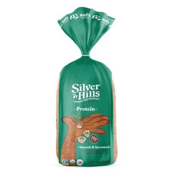 Silver Hills Organic 10g Protein Smooth & Sprouted Whole Grain Bread