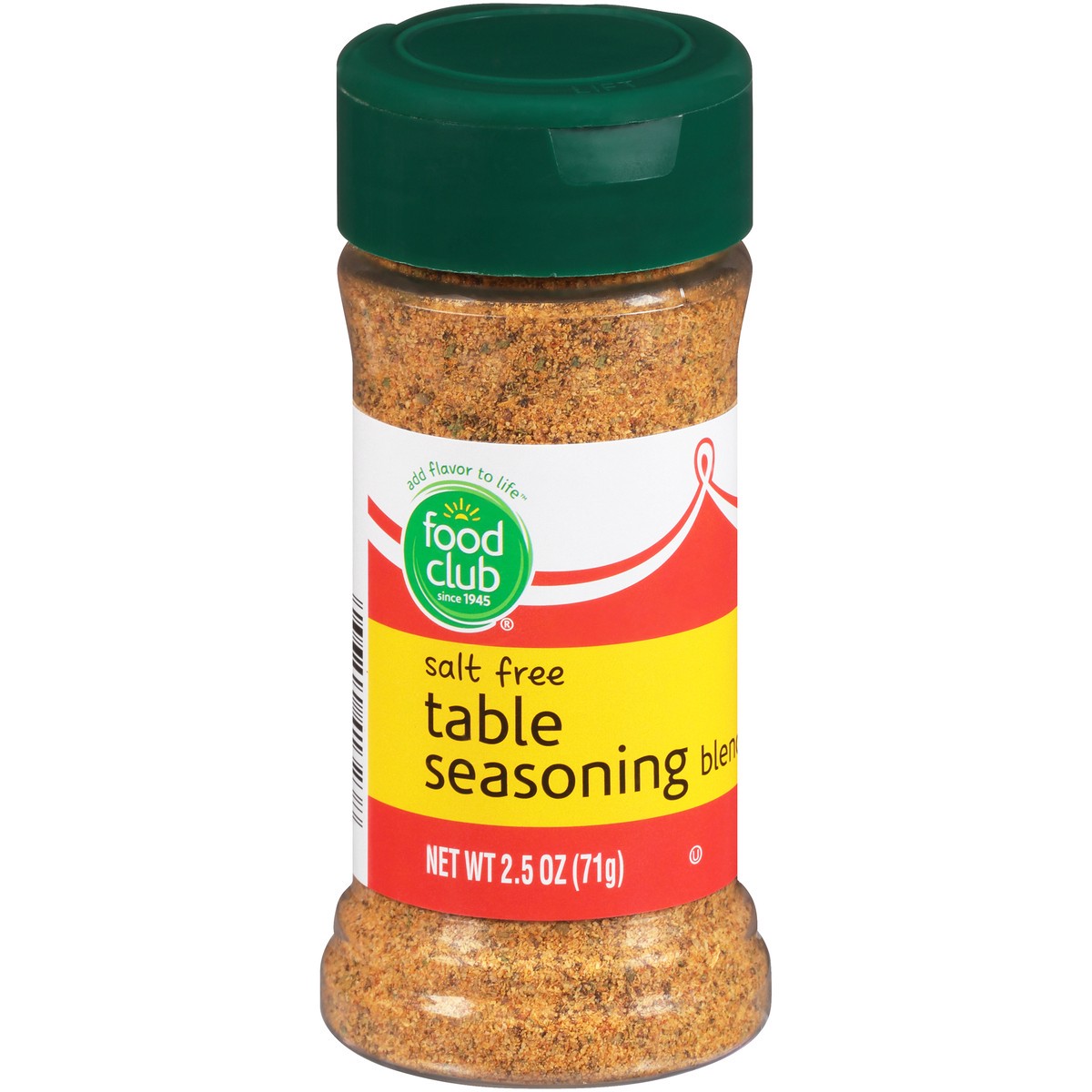 slide 6 of 10, Food Club Salt Free Table Seasoning Blend, 2.5 oz