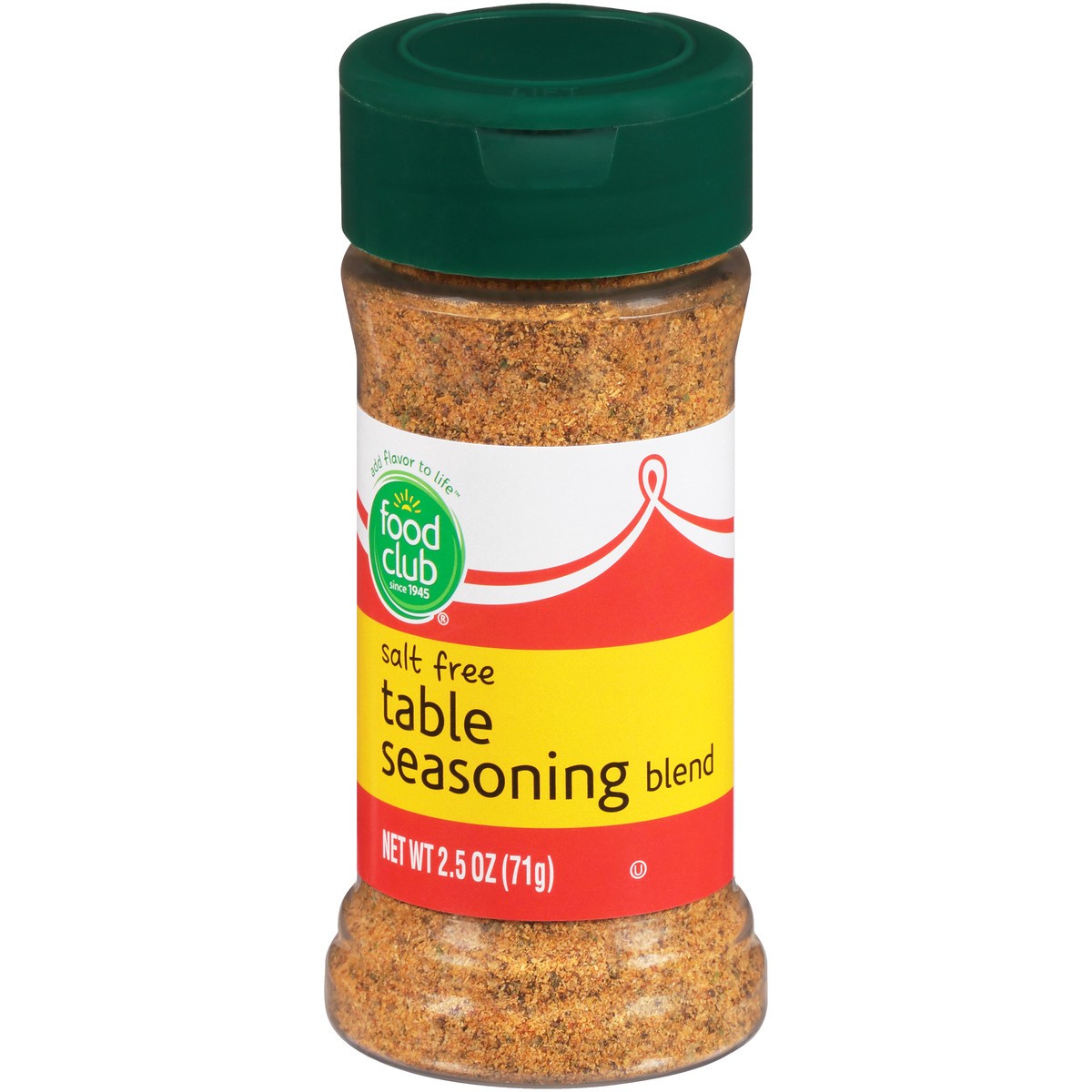 slide 1 of 10, Food Club Salt Free Table Seasoning Blend, 2.5 oz