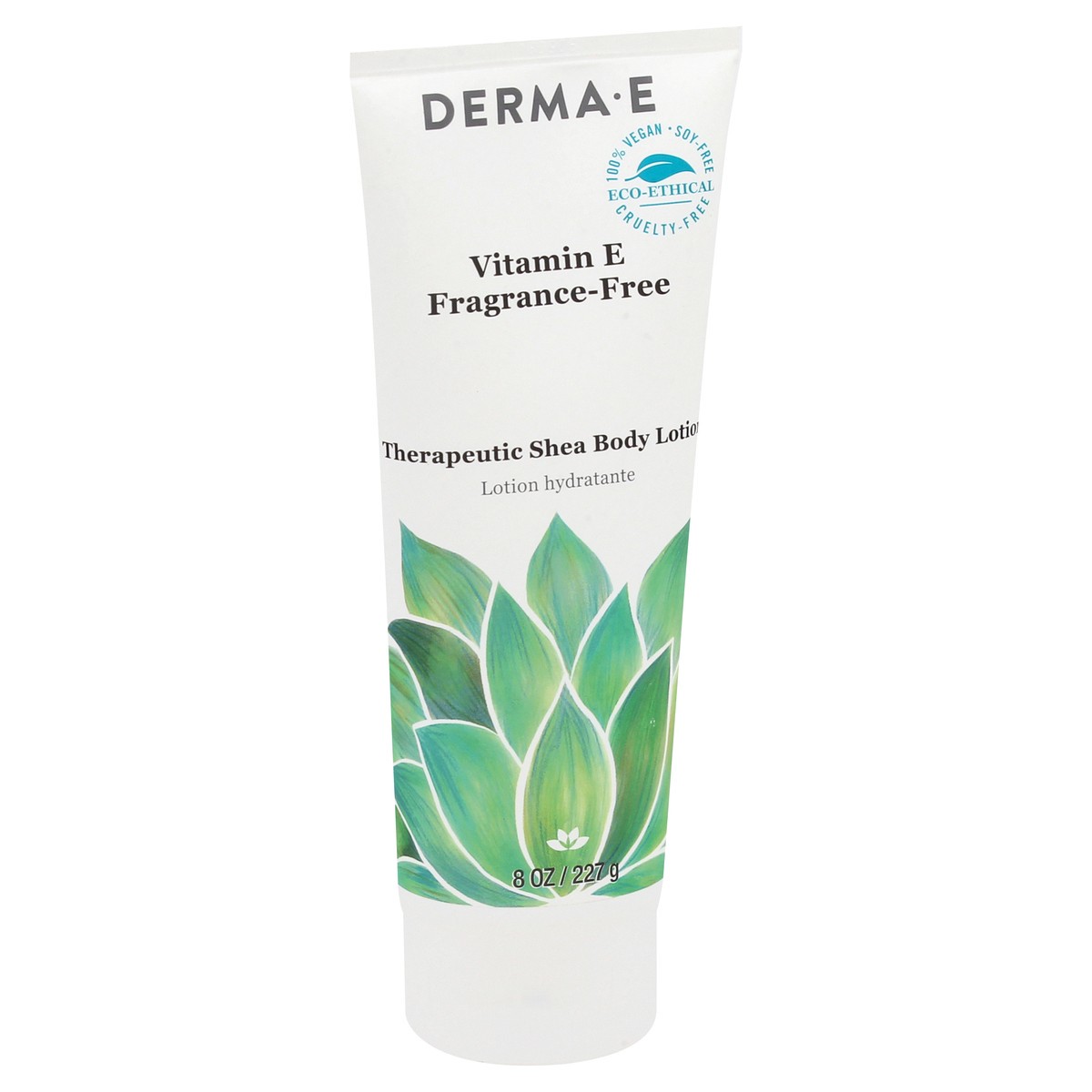 slide 5 of 9, Derma E Vitamin E Fragrance Free Sensitive Skin Shea Body Lotion 8 oz, 8 oz