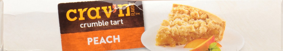 slide 8 of 15, Crav'n Flavor Cravn Peach Crumb Tart, 16 oz