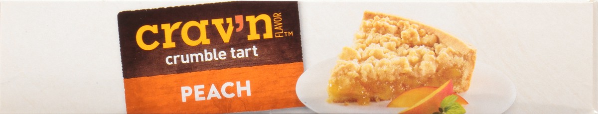 slide 10 of 15, Crav'n Flavor Cravn Peach Crumb Tart, 16 oz