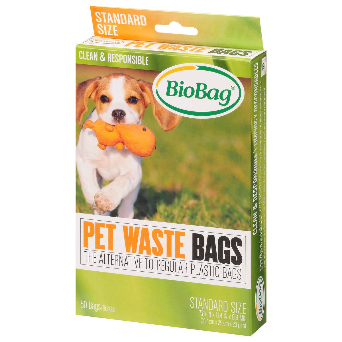 slide 5 of 9, BioBag Pet Waste Bags Standard Size 50 ea, 1 ct