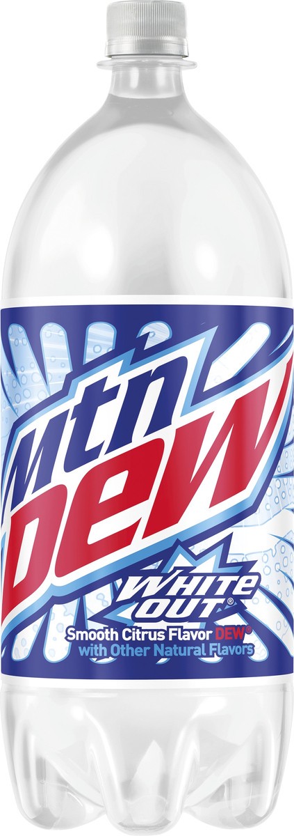 slide 5 of 9, Mountain Dew White Out Soda - 2 liter, 2 liter