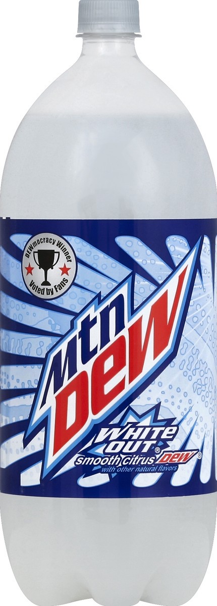 slide 8 of 9, Mountain Dew White Out Soda - 2 liter, 2 liter