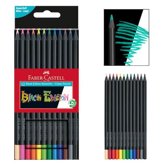 slide 1 of 8, Faber-Castell SuperSoft Colour Pencils 12 ea, 12 ct