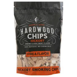 Fire & Flavor Hickory Hardwood Chips 1 ea