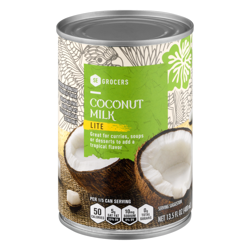 slide 1 of 1, SE Grocers Cocnut Milk Lite - 13.5 oz, 13.5 oz