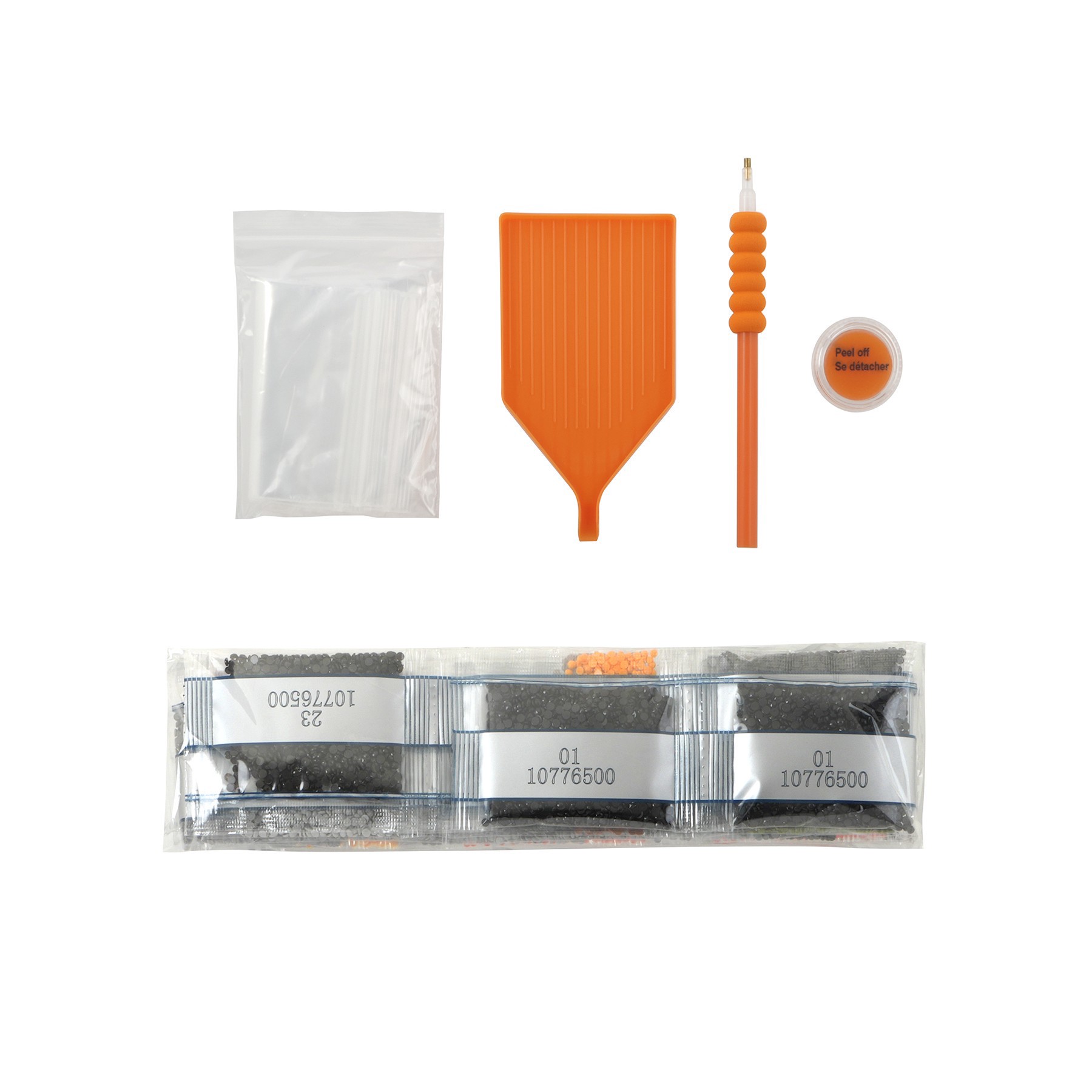 slide 2 of 4, 16" X 20" Cat With Pumpkin Diamond Art Kit By Make Market, 16 in x 20 in