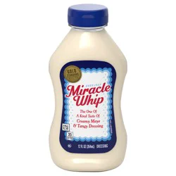 Miracle Whip Mayo-like Dressing, 12 fl oz Bottle