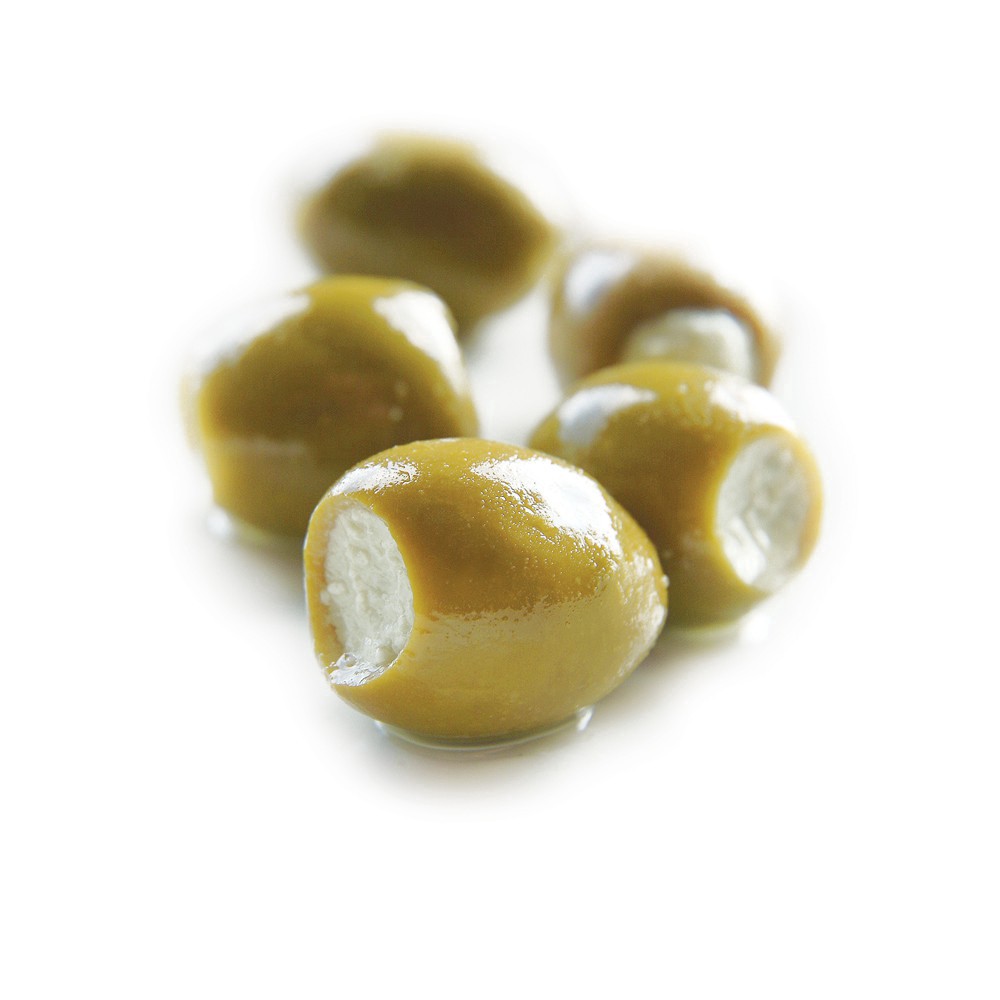 slide 1 of 1, Delallo Bulk Olives - Blue Cheese Stuffed, lb