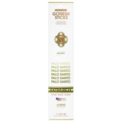 Gonesh Incense Extra Rich Palo Santo Incense Air Freshener 20 ea