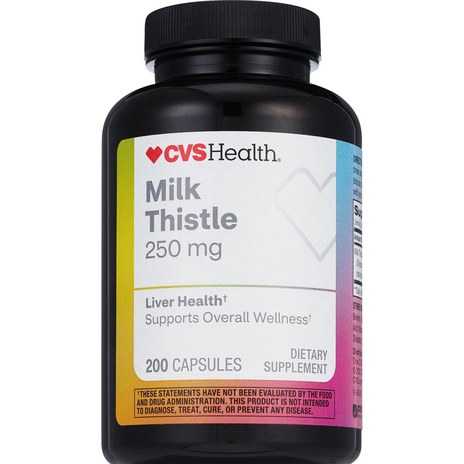 slide 1 of 9, CVS Health Milk Thistle Capsules, 200 Ct, 1 ct