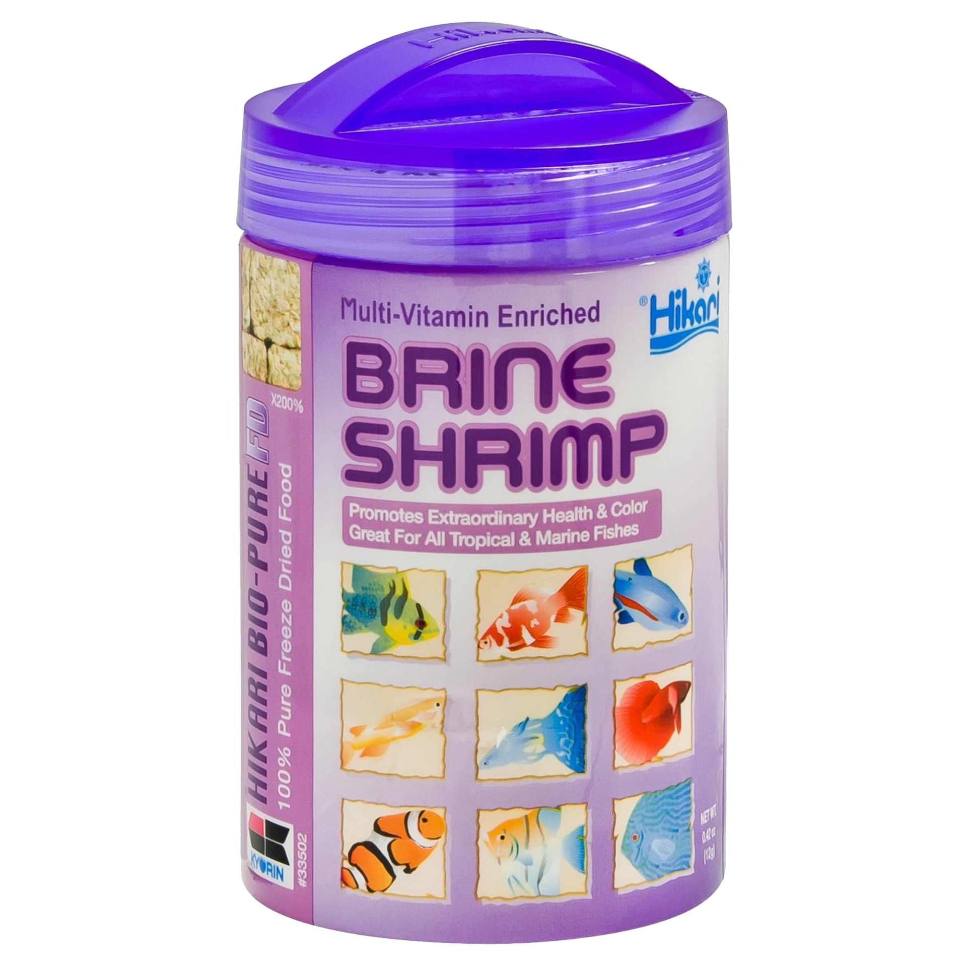 slide 1 of 1, Hikari Bio-Pure FD Brine Shrimp, 0.42 oz