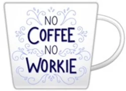 Pfaltzgraff Can Mug No Coffee No Workie