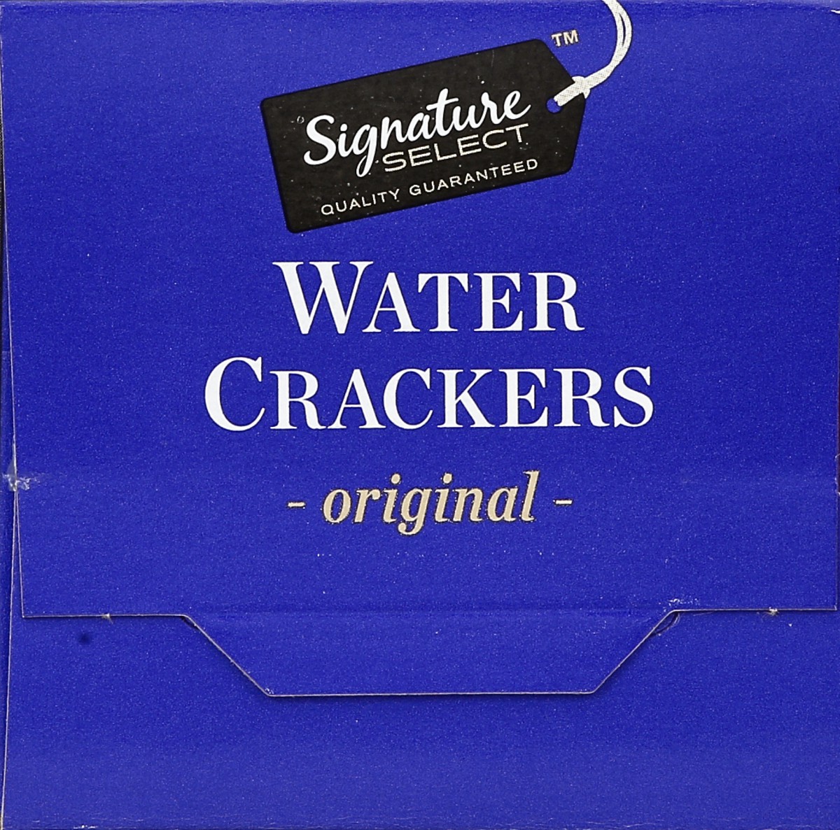 slide 3 of 4, Signature Select Water Crackers 4.25 oz, 4.25 oz